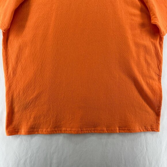 Urban Outfitters Sorry I’m Late Oversized T-Shirt Womens M Short Sleeve Orange - Picture 7 of 15